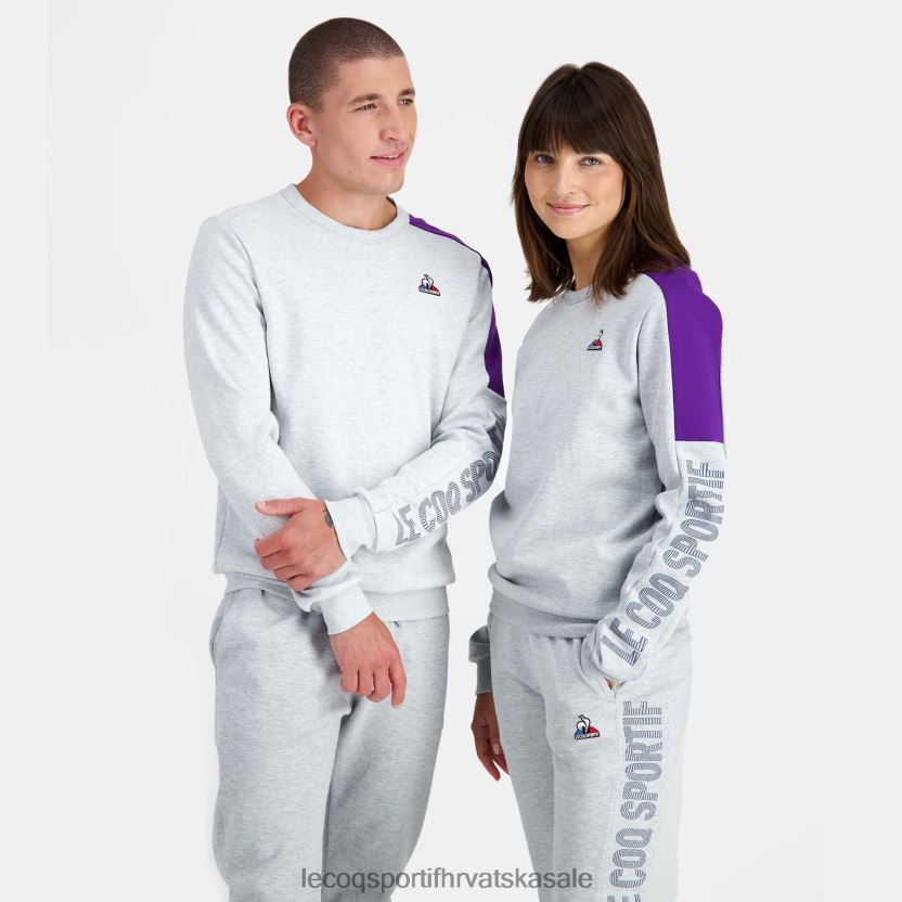 Le Coq Sportif trenirka siva muškarci 840R4L443 odjeća