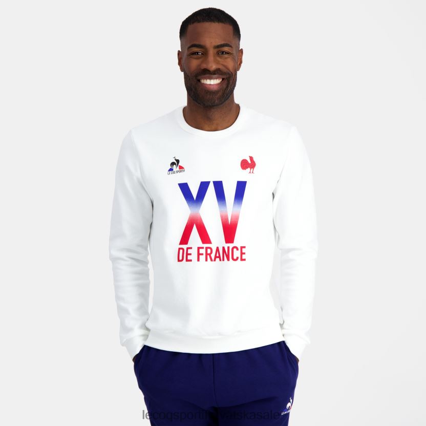 Le Coq Sportif trenirka - xv de france bijela muškarci 840R4L26 odjeća