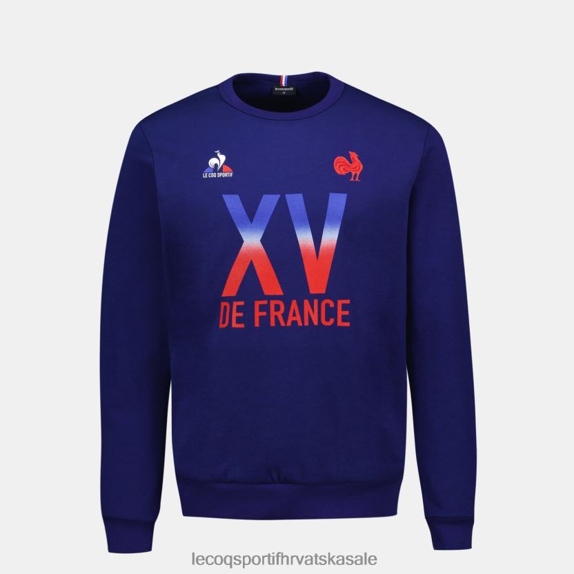 Le Coq Sportif trenirka - xv de france plava muškarci 840R4L5 odjeća