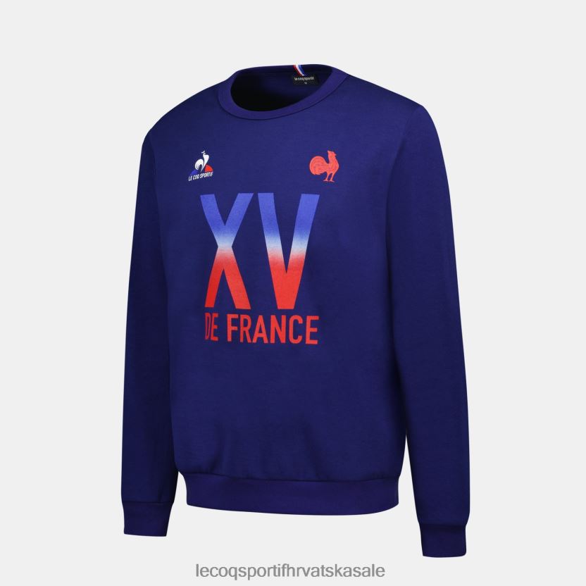 Le Coq Sportif trenirka - xv de france plava muškarci 840R4L5 odjeća