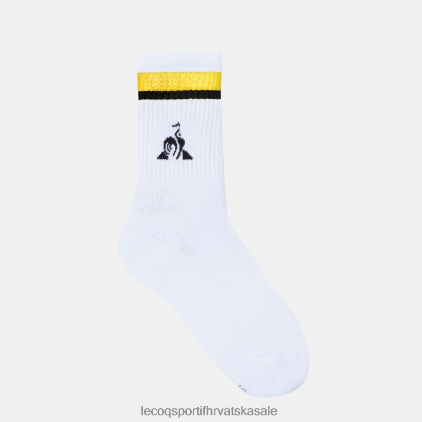 Le Coq Sportif nogometne čarape bijele muškarci 840R4L289 pribor