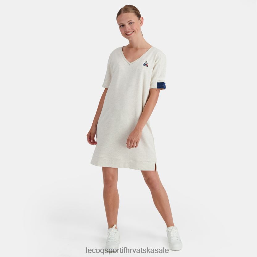 Le Coq Sportif haljina bež žene 840R4L365 odjeća