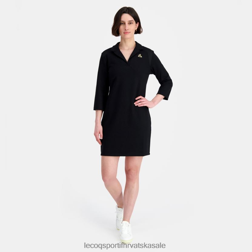 Le Coq Sportif haljina crna žene 840R4L369 odjeća