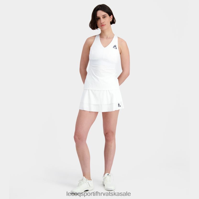 Le Coq Sportif suknja bijela žene 840R4L366 odjeća