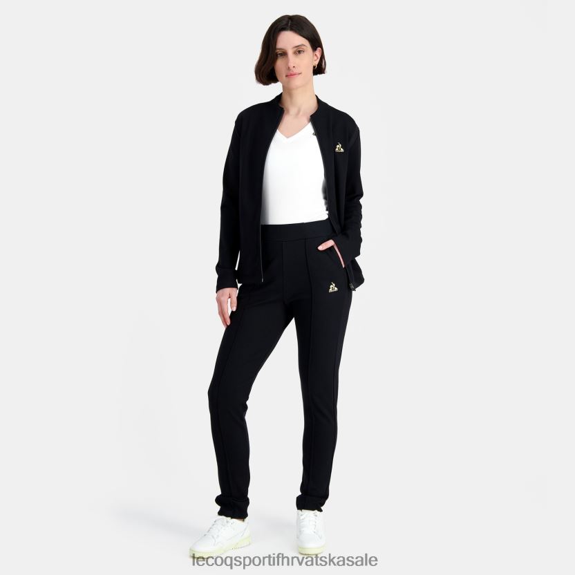 Le Coq Sportif hlače crne žene 840R4L328 odjeća
