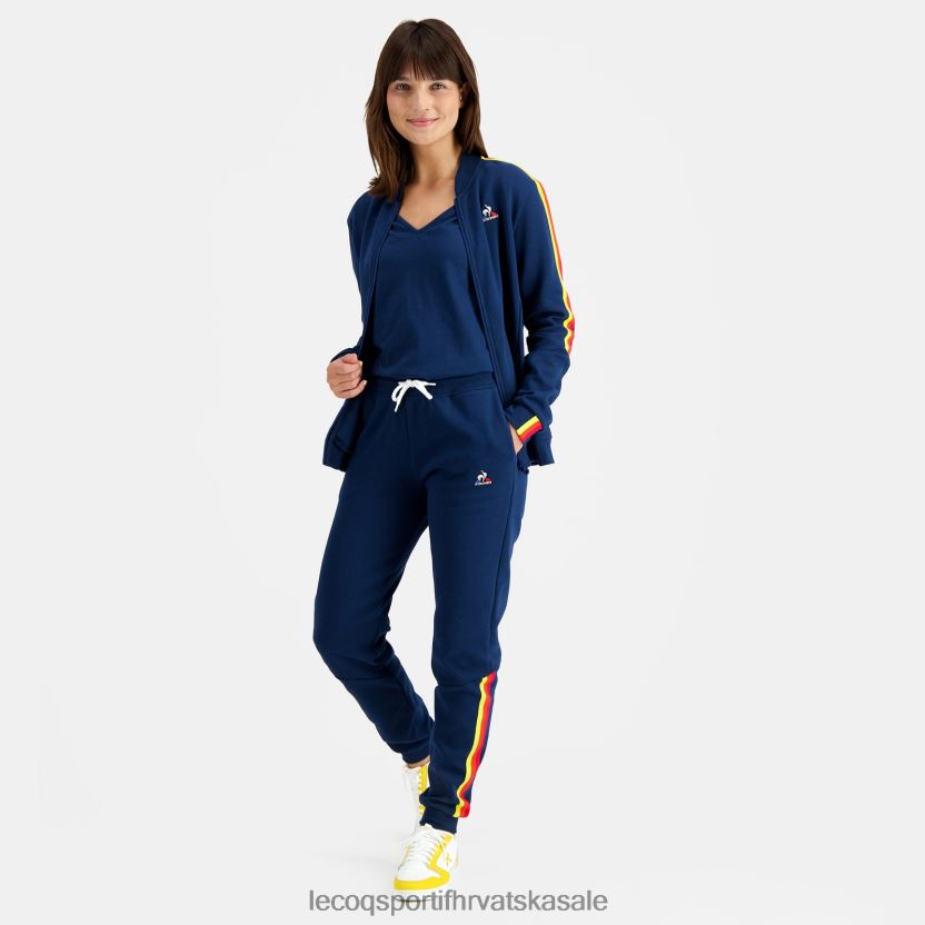 Le Coq Sportif hlače plave žene 840R4L612 odjeća