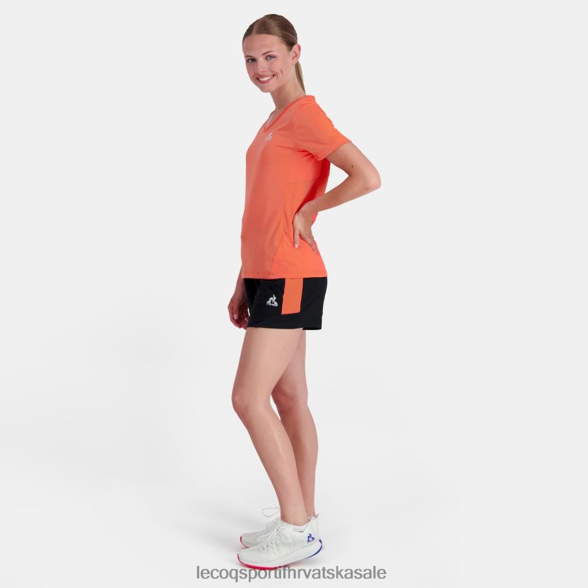 Le Coq Sportif kratke hlače crne žene 840R4L332 odjeća