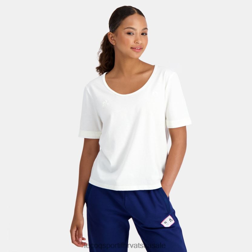 Le Coq Sportif majica bijela žene 840R4L341 odjeća