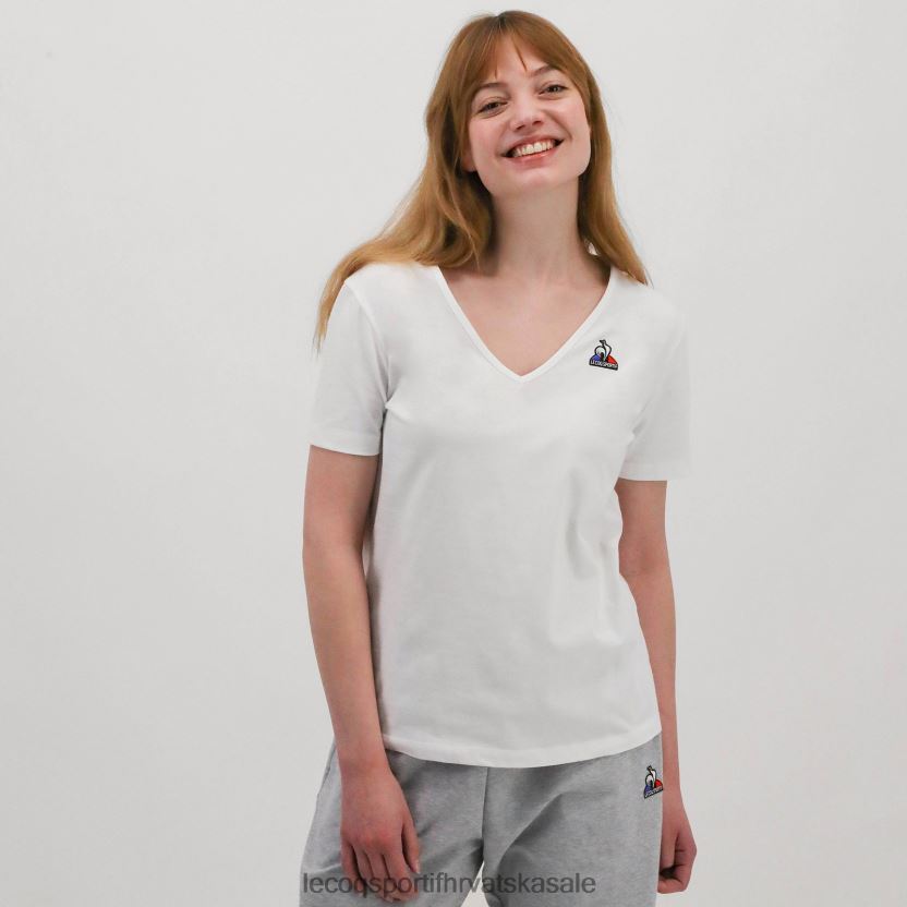 Le Coq Sportif majica bijela žene 840R4L361 odjeća