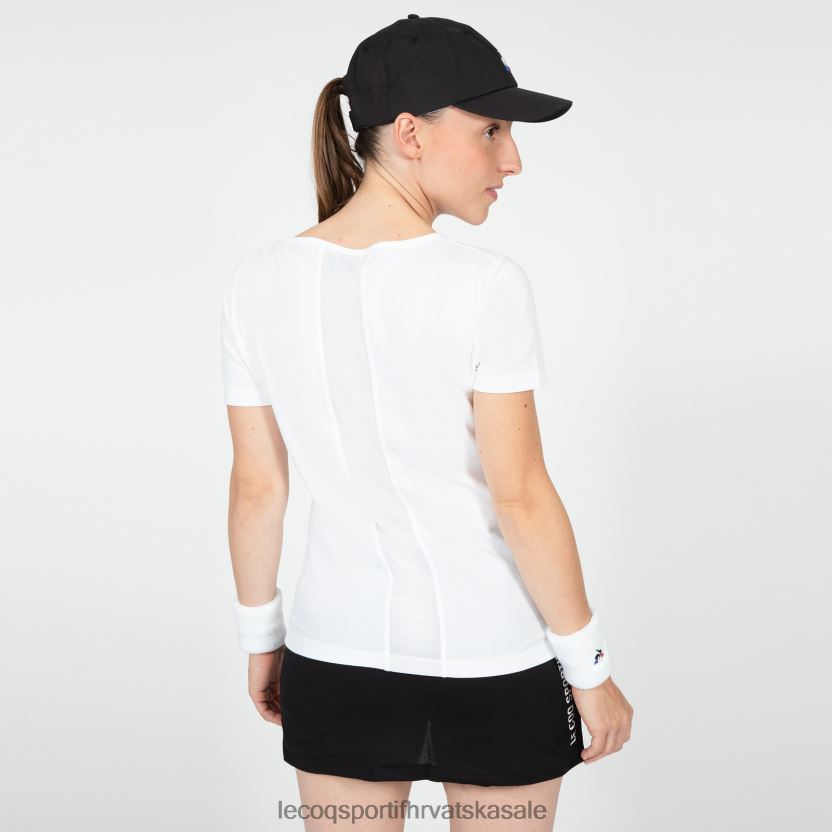 Le Coq Sportif majica bijela žene 840R4L608 odjeća