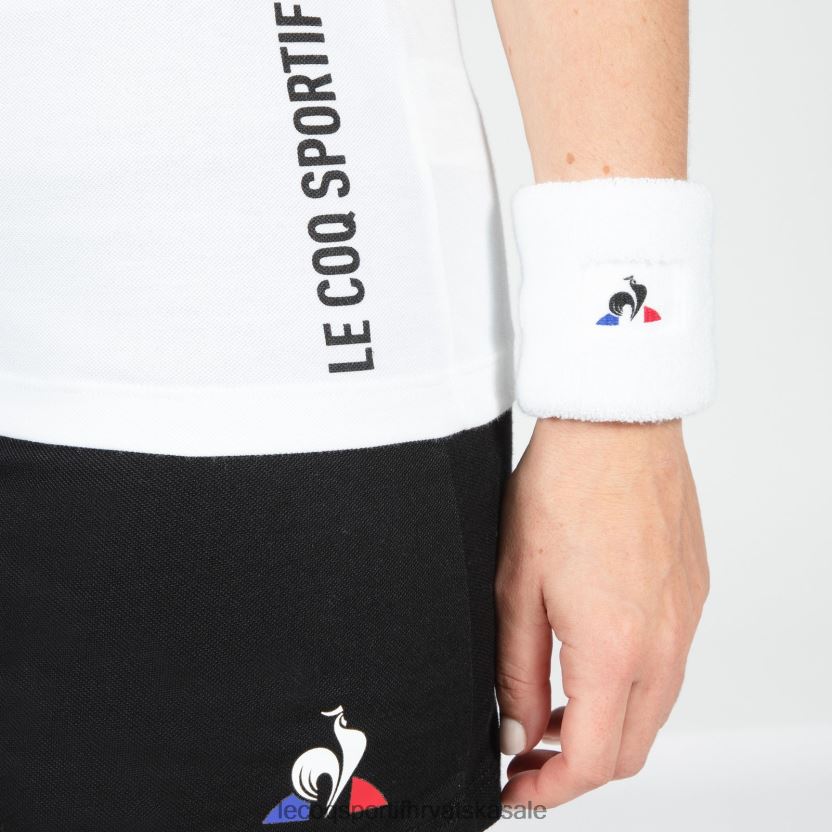 Le Coq Sportif majica bijela žene 840R4L608 odjeća