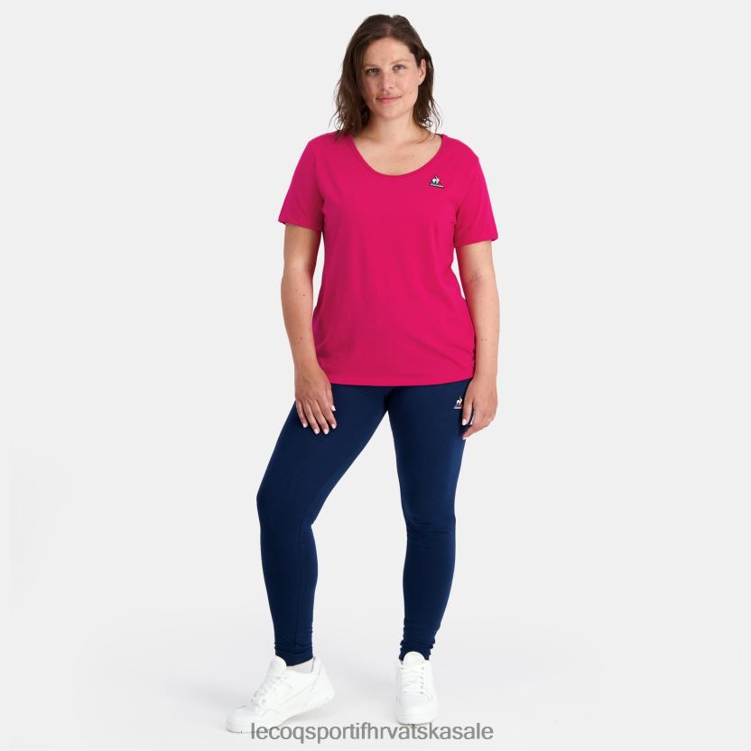 Le Coq Sportif majica crvena žene 840R4L348 odjeća