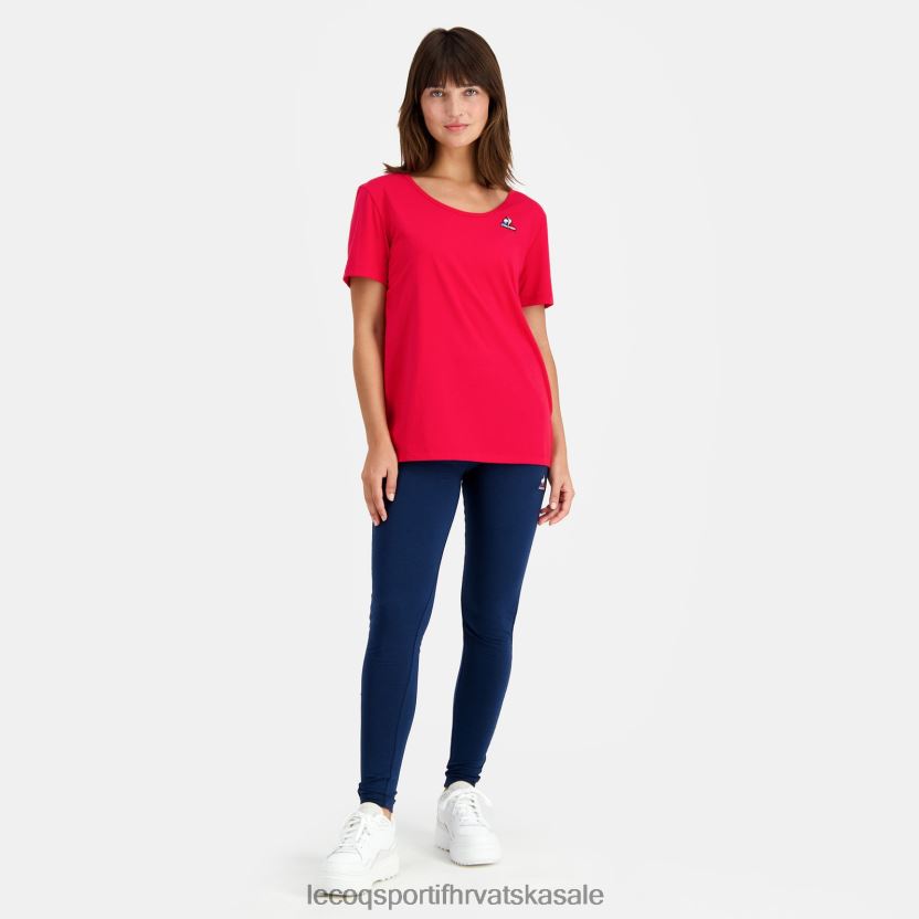 Le Coq Sportif majica crvena žene 840R4L596 odjeća