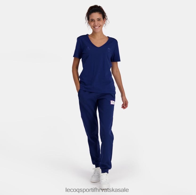 Le Coq Sportif majica plava žene 840R4L342 odjeća