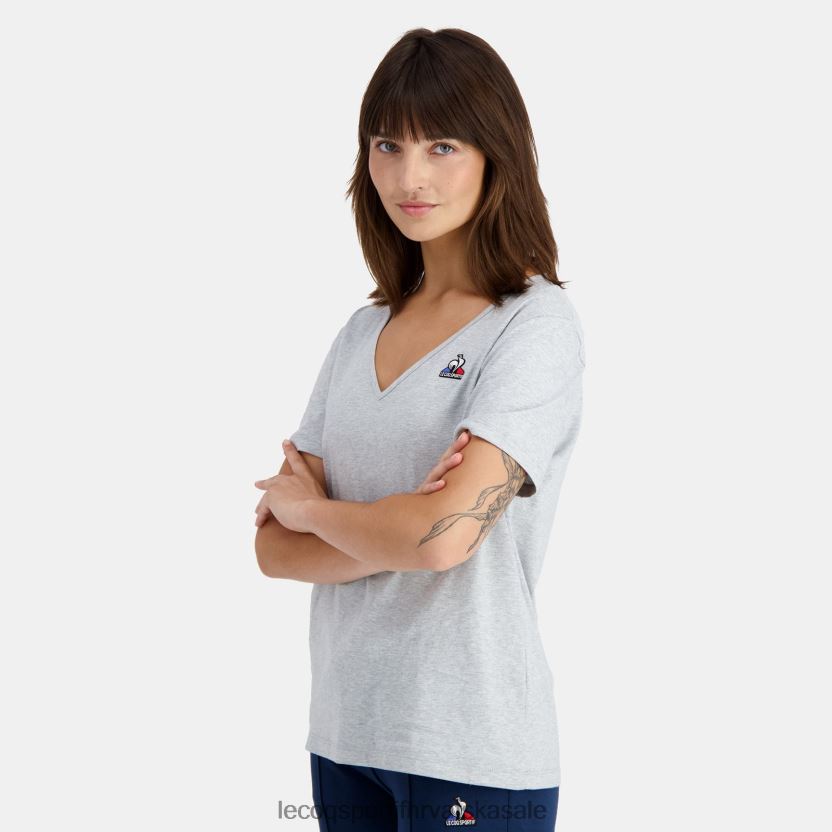 Le Coq Sportif majica siva žene 840R4L359 odjeća