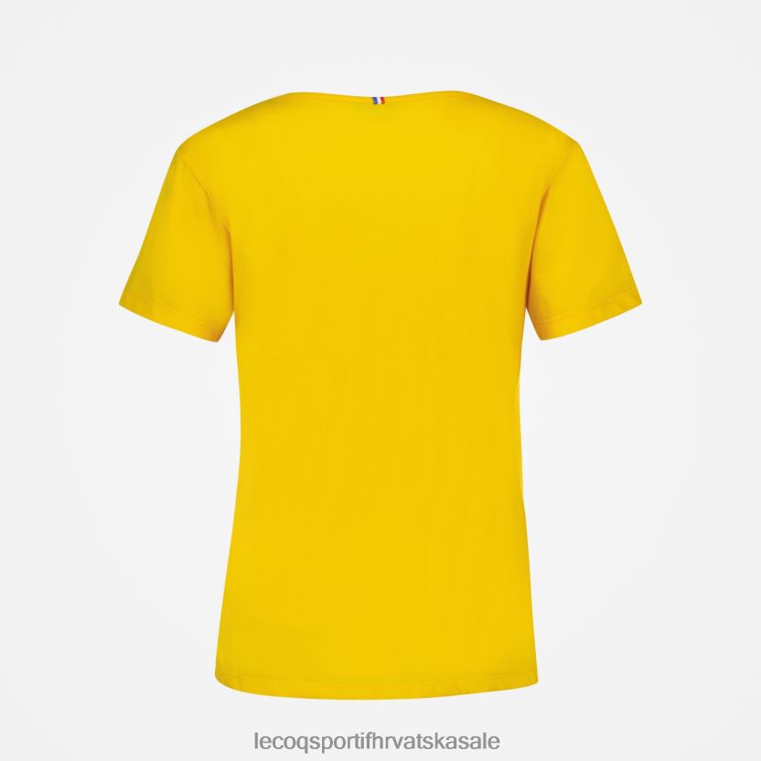 Le Coq Sportif majica žuta žene 840R4L594 odjeća
