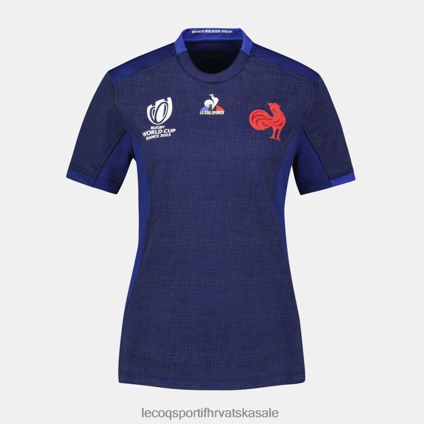Le Coq Sportif replika dresa xv de france - Svjetsko prvenstvo u ragbiju 2023. plava žene 840R4L349 odjeća