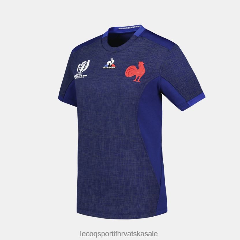 Le Coq Sportif replika dresa xv de france - Svjetsko prvenstvo u ragbiju 2023. plava žene 840R4L349 odjeća