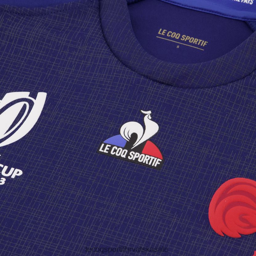 Le Coq Sportif replika dresa xv de france - Svjetsko prvenstvo u ragbiju 2023. plava žene 840R4L349 odjeća