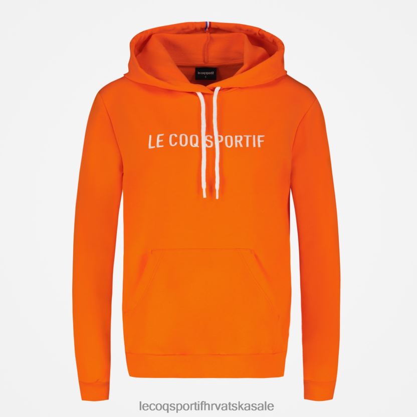 Le Coq Sportif majica s kapuljačom narančasta žene 840R4L592 odjeća