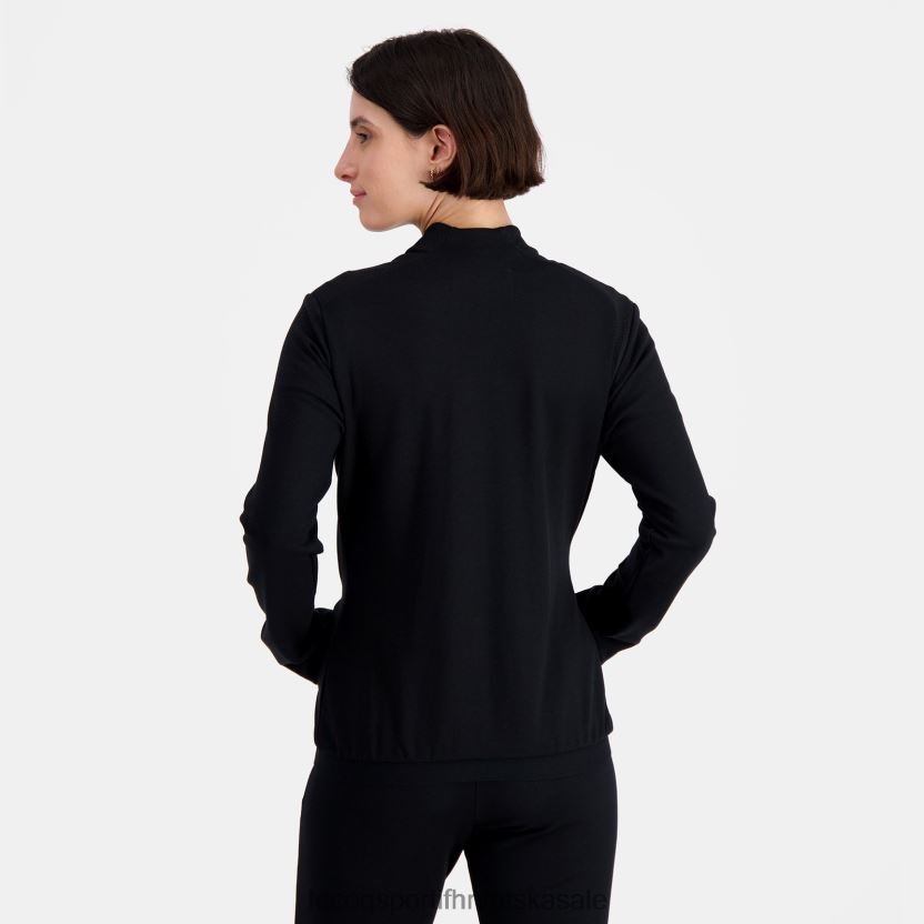 Le Coq Sportif trenirka crna žene 840R4L314 odjeća